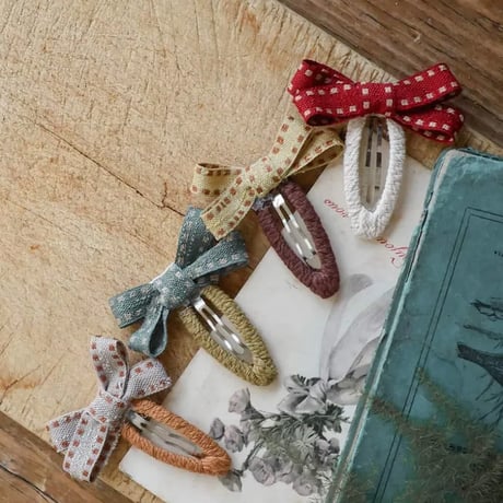 [予約] Canelé snap hairpin/  Puella FLO
