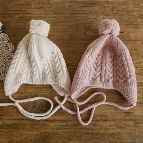 [予約] Bonibam knit hat /  Puella FLO