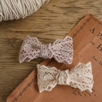 [予約] Belle ribbon hairpin/  Puella FLO