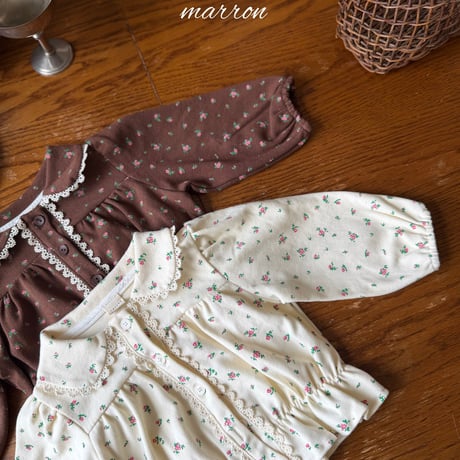 [予約] Mary Blouse/ marron