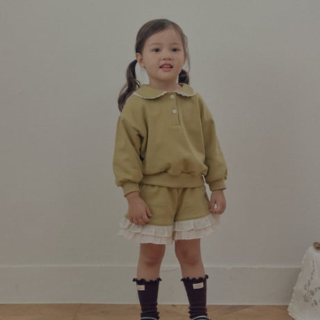 [予約] Pudding Sweatshirt/ Roa