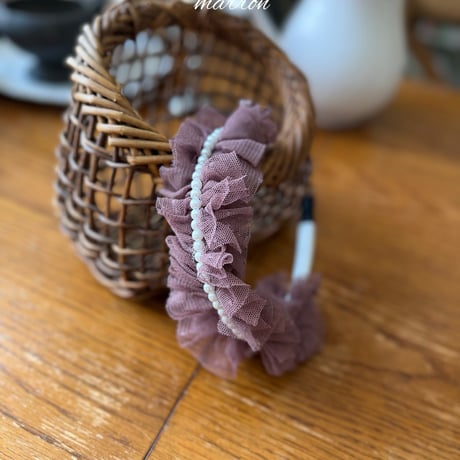 [予約] Nook Headband / marron