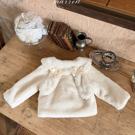 [予約] Rabbit jacket/ marron