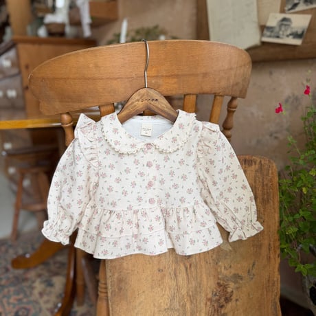 [予約] French blouse/ marron