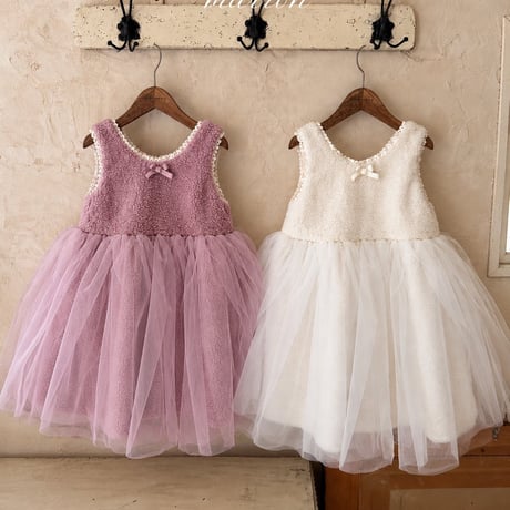 [予約] Mongle Dress/ marron