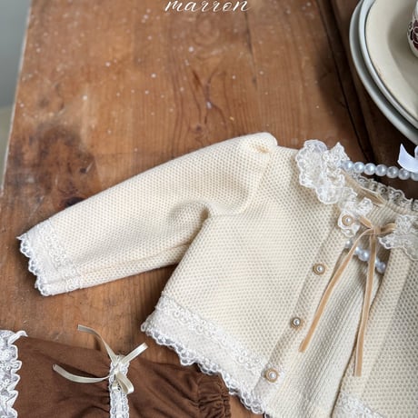 [予約] Chloe cardigan/ marron