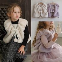 [予約] Elle fur vest/  Puella FLO