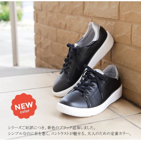 【2026年通年/再入荷】Pansy ローカットスニーカー 紐 フラット 軽い 防滑 抗菌 屈曲 3e コンフォート