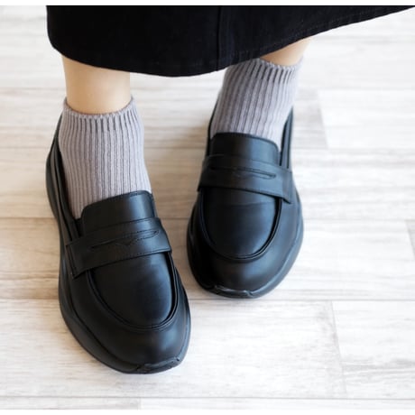 【2026年秋冬新作】radiant shoes スニーカー ローファー スニーファー レディース 厚底 軽量 3E