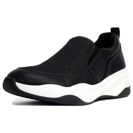 【2026年春夏新作】radiant shoes スニーカー スリッポン レディース 3E メッシュ ラメ 軽量 厚底