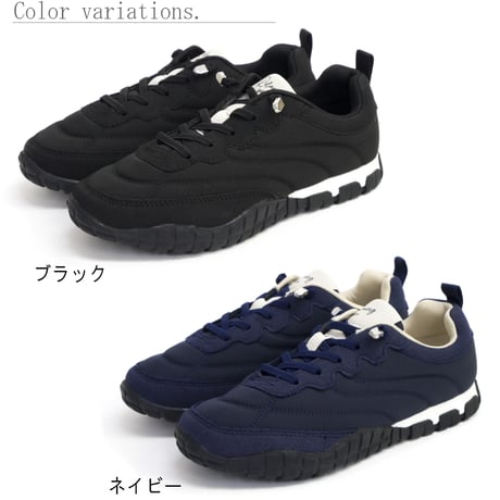 PARTAM スニーカー レディース 歩きやすい 3E相当 軽量 ゴムシューレース フラットソール 滑りにくい 屈曲 足当たりが気持ちいい 履きやすい