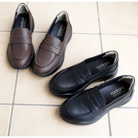 【2026年秋冬新作】radiant shoes スニーカー ローファー スニーファー レディース 厚底 軽量 3E