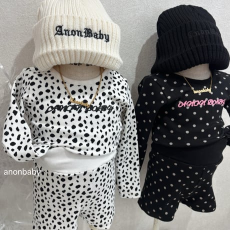 〈即納〉𝐎𝐫𝐢𝐠𝐢𝐧𝐚𝐥 ブラックドットロンtee／ショートパンツ