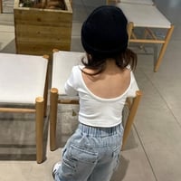 〈即納〉𝐎𝐫𝐢𝐠𝐢𝐧𝐚𝐥 バックオープンロンtee