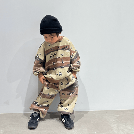 〈即納〉anonbaby スウェットセットアップ【カモフラ】