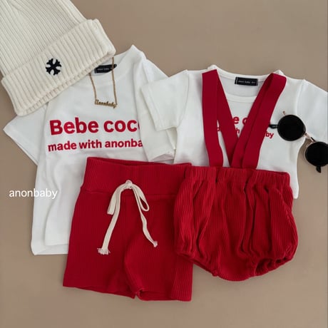 〈即納〉𝐎𝐫𝐢𝐠𝐢𝐧𝐚𝐥 Bebe coco ビッグtee【ホワイト】