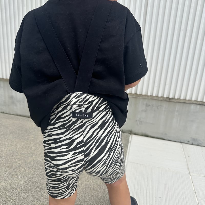 即納〉𝐎𝐫𝐢𝐠𝐢𝐧𝐚𝐥 バイカーパンツ&ベビー【ゼブラ】 | anon baby