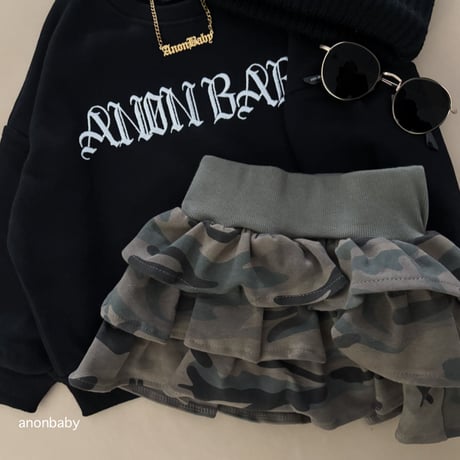 〈即納〉𝐎𝐫𝐢𝐠𝐢𝐧𝐚𝐥 カモフラフリルスカート