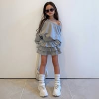 〈即納〉𝐎𝐫𝐢𝐠𝐢𝐧𝐚𝐥 グレーフリルスカート