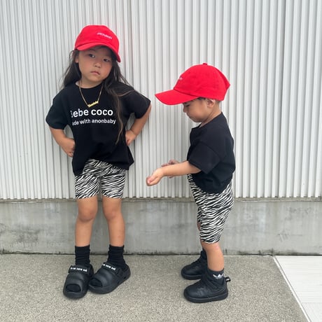 〈即納〉𝐎𝐫𝐢𝐠𝐢𝐧𝐚𝐥 Bebe coco ビッグtee【ブラック】