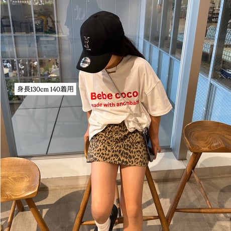 〈即納〉𝐎𝐫𝐢𝐠𝐢𝐧𝐚𝐥 Bebe coco ビッグtee【ホワイト】