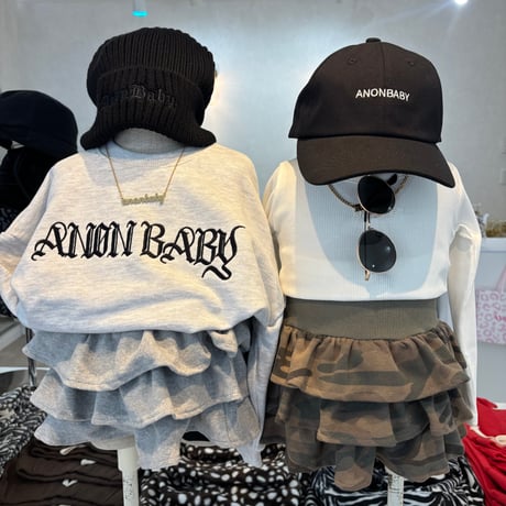 〈即納〉𝐎𝐫𝐢𝐠𝐢𝐧𝐚𝐥 グレーフリルスカート