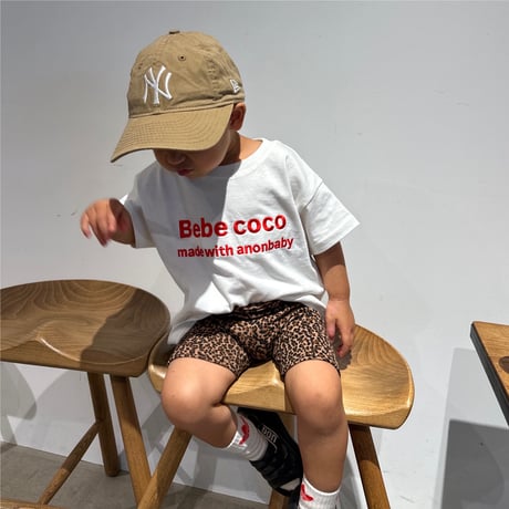 〈即納〉𝐎𝐫𝐢𝐠𝐢𝐧𝐚𝐥 Bebe coco ビッグtee【ホワイト】
