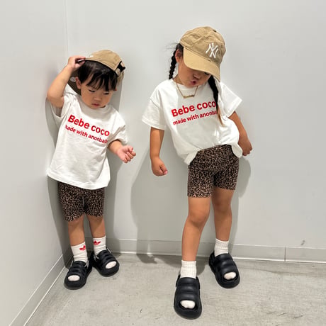 〈即納〉𝐎𝐫𝐢𝐠𝐢𝐧𝐚𝐥 Bebe coco ビッグtee【ホワイト】