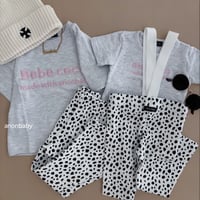 〈即納〉𝐎𝐫𝐢𝐠𝐢𝐧𝐚𝐥 Bebe coco ビッグtee【グレー】