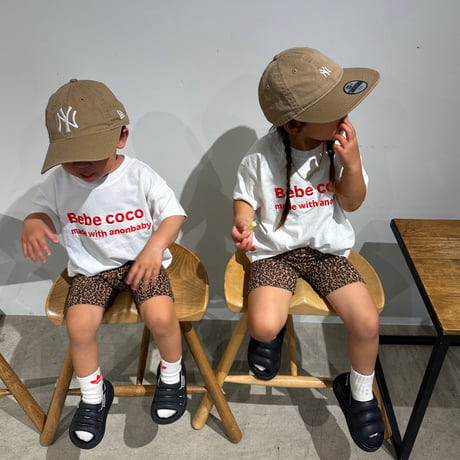 〈即納〉𝐎𝐫𝐢𝐠𝐢𝐧𝐚𝐥 Bebe coco ビッグtee【ホワイト】
