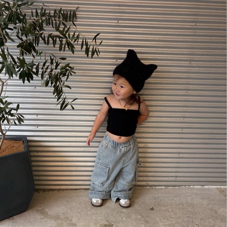 〈即納〉𝐎𝐫𝐢𝐠𝐢𝐧𝐚𝐥 anonbaby キャミソール【ブラック】