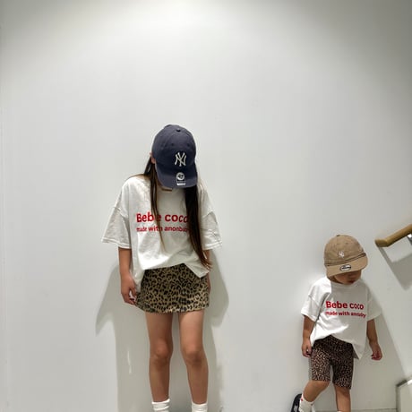 〈即納〉𝐎𝐫𝐢𝐠𝐢𝐧𝐚𝐥 バイカーパンツ&ベビー【ブラウンレオパード】
