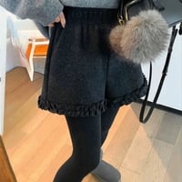 ◆予約◆フリルヘムキュロットパンツ