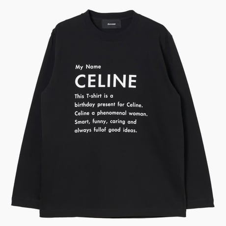 ◆予約◆ MY NAME LETTER LONG SLEEVE TEE