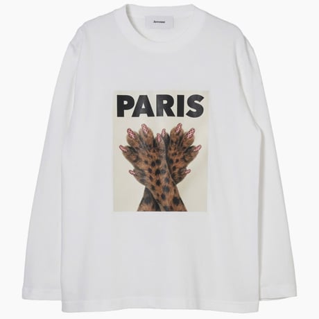 ◆予約◆ PARIS NAIL LEOPARD LONG SLEEVE TEE