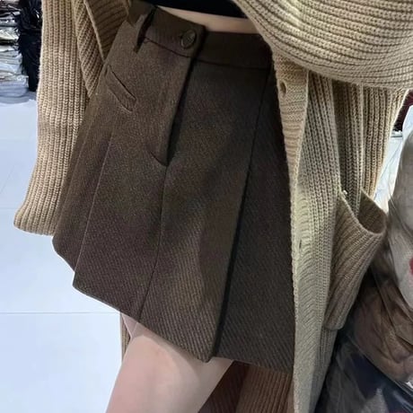 ◆予約◆ 台形プリーツスカート