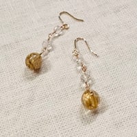 ゴールドルチル　ピアス