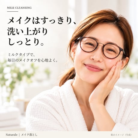 【定期便】10％OFF！メイク落とし★フェイシャルクレンジングミルク（120ml)