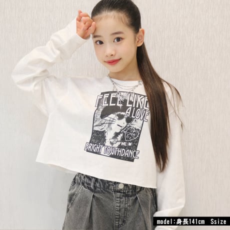 b5296　ガールptロングスリーブ