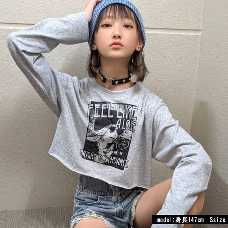 b5296　ガールptロングスリーブ