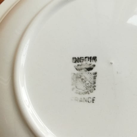 DIGOIN＆SARREGUEMINES　ディゴワン＆サルグミンヌ　レリーフの深皿