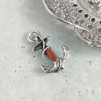 ヴィクトリアン　スコティッシュアゲート　スターリングシルバー　アンカー　ブローチ