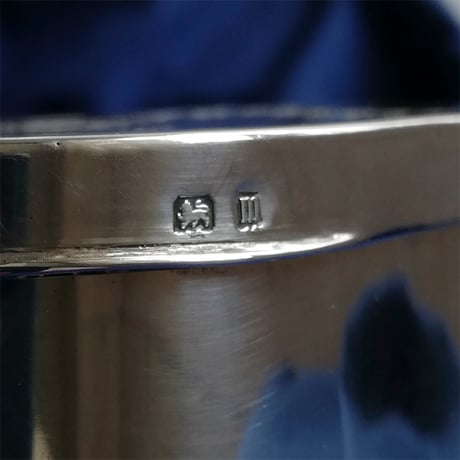 スターリングシルバー　ジュエリーボックス　1911年