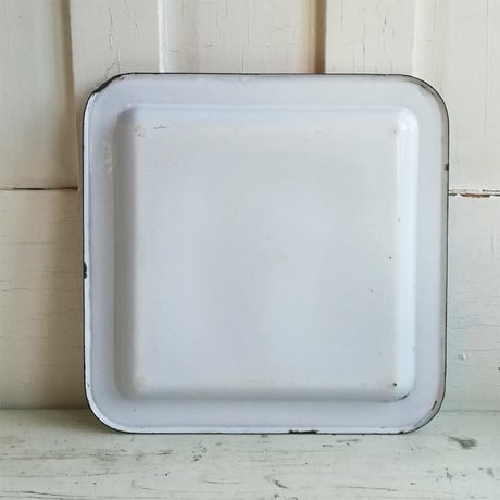 琺瑯製　Van den Bergh's　ショップ用　マーガリン　トレイ
