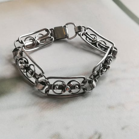ジャーマン　シルバー　 ブレスレット　835シルバー