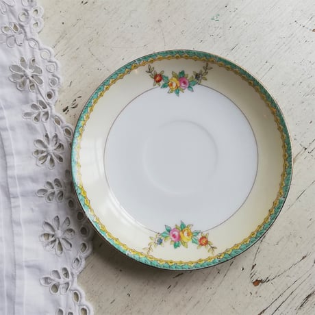 オールドノリタケ　NORITAKE　 ハンドペイント　カップ＆ソーサー