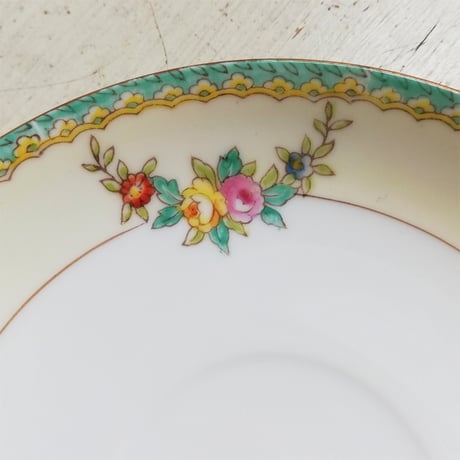 オールドノリタケ　NORITAKE　 ハンドペイント　カップ＆ソーサー