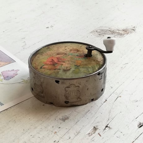 手回しオルゴール　マニヴェル　フランスアンティーク