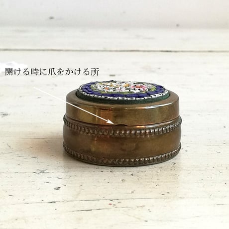イタリアン　マイクロモザイク　ケース