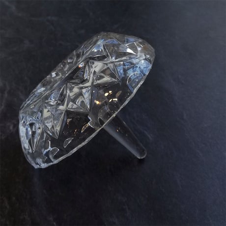 プレスドガラス　リングホルダー　アクセサリートレイ